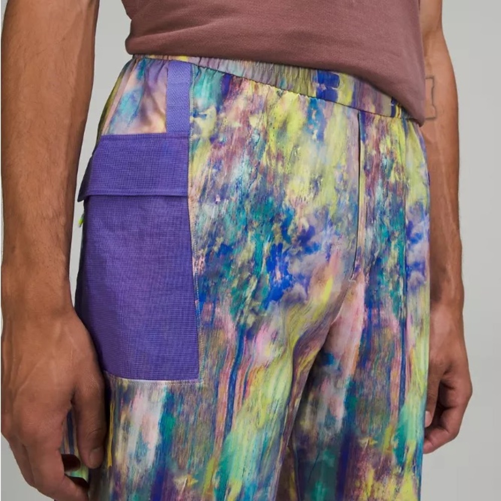 Lululemon Tie Dye Hiking Shorts 8”